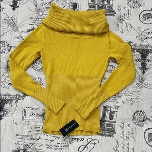 INC International Sweater Turtleneck With Long Neck